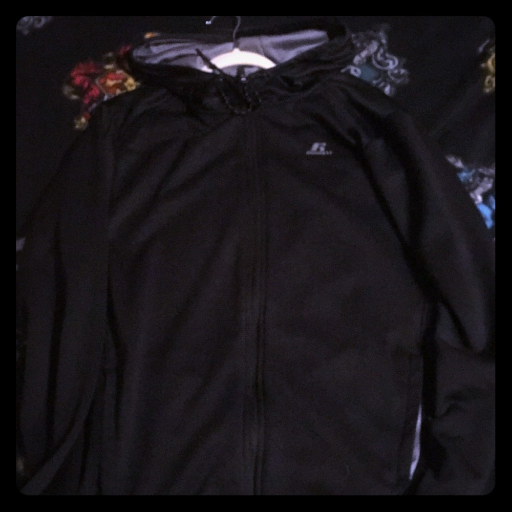 Black Russell hoodie